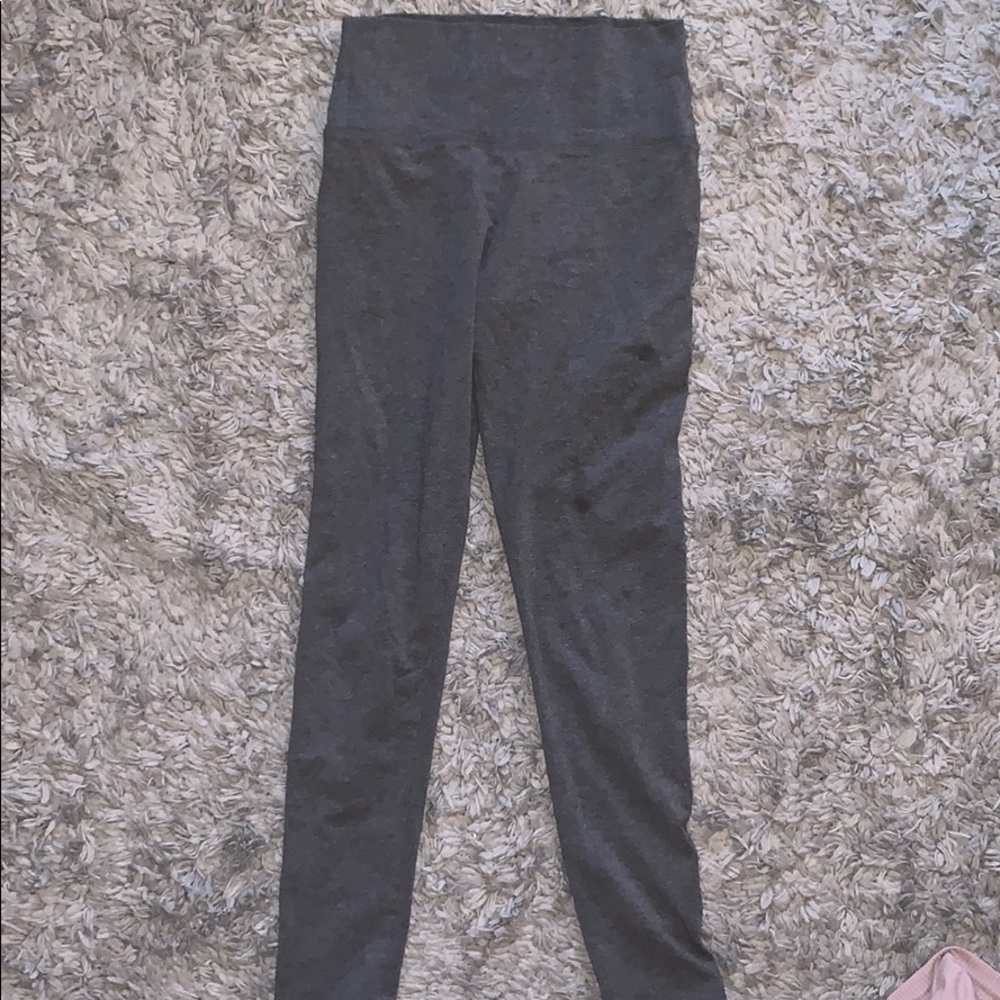 Aerie High Waisted Grey Play Leggings